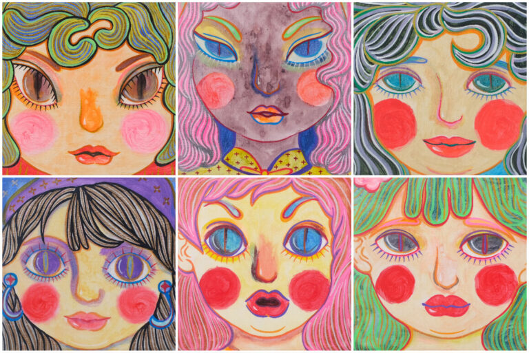 来拍一张大头贴系列 Let's Take a Photo Series.